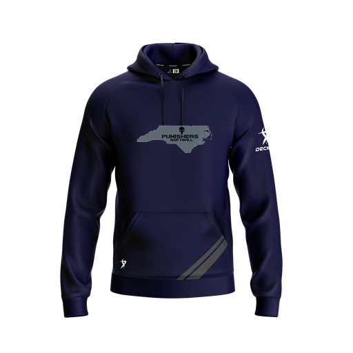 [FOLHSMNV-YXS-LOGO2] Decker Summit Hoodie (Youth XS, Navy, Logo 2)