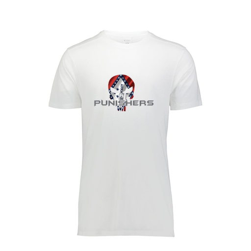 [FTSCUBWH-AS-LOGO3] Decker Men's Tri-Blend T-Shirt - Short Sleeve (Adult S, White, Logo 3)