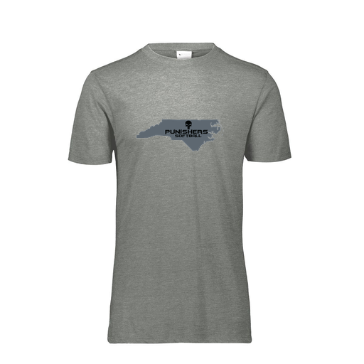 [FTSCUBGY-AS-LOGO2] Decker Men's Tri-Blend T-Shirt - Short Sleeve (Adult S, Gray, Logo 2)