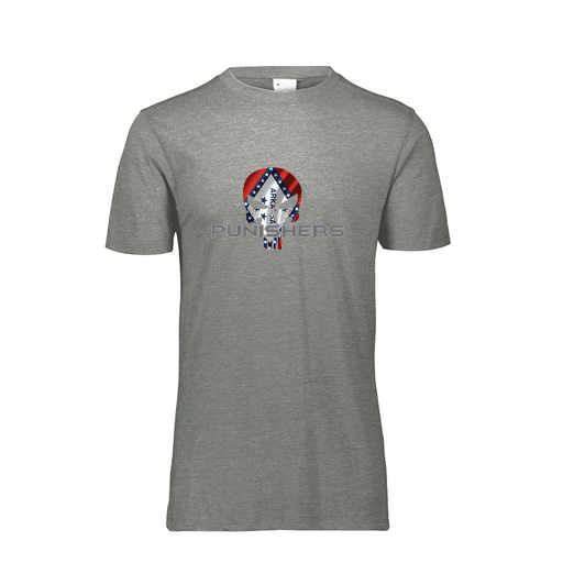 [FTSCUBGY-AS-LOGO3] Decker Men's Tri-Blend T-Shirt - Short Sleeve (Adult S, Gray, Logo 3)