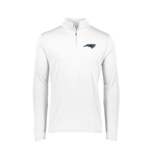 [2785.005.S-LOGO2] Men's Flex-lite 1/4 Zip Shirt (Adult S, White, Logo 2)