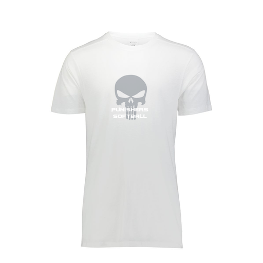 [FTSCUBWH-YS-LOGO1] Decker Youth Tri-Blend T-Shirt - Short Sleeve (Youth S, White, Logo 1)