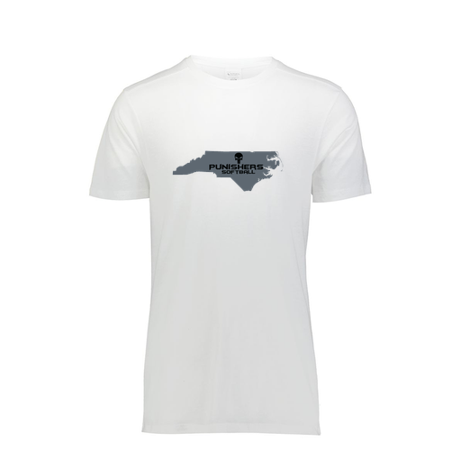 [FTSCUBWH-YS-LOGO2] Decker Youth Tri-Blend T-Shirt - Short Sleeve (Youth S, White, Logo 2)