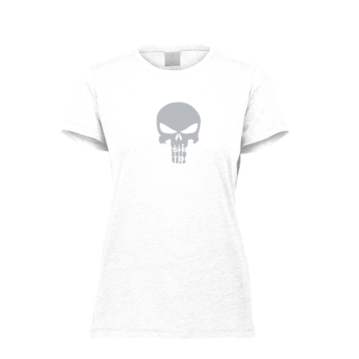 [FTSCUBWH-FAXS-LOGO1] Decker Women's Tri-Blend T-Shirt - Short Sleeve (Female Adult XS, White, Logo 1)