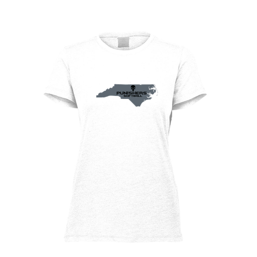 [FTSCUBWH-FAXS-LOGO2] Decker Women's Tri-Blend T-Shirt - Short Sleeve (Female Adult XS, White, Logo 2)