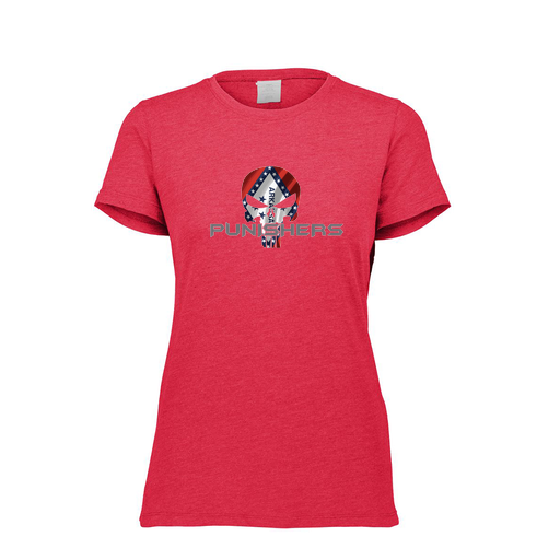 [FTSCUBRD-FAXS-LOGO3] Ladies Ultra-blend T-Shirt (Female Adult XS, Red, Logo 3)