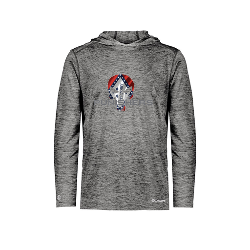 [FOLHCGBK-AS-LOGO3] Decker Men's Charge Hoodie (Adult S, Black, Logo 3)