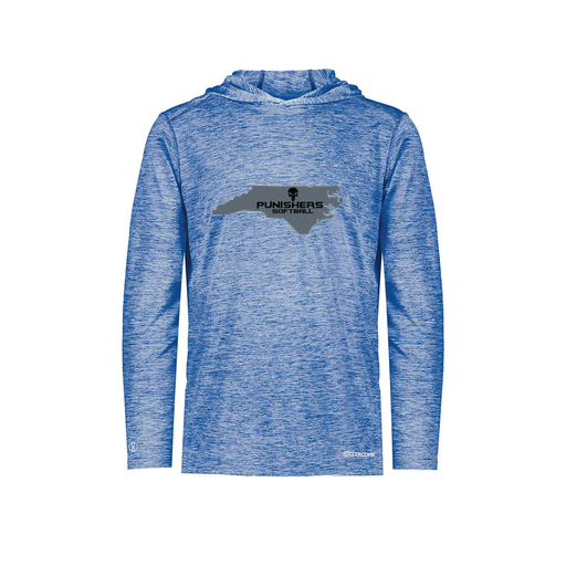 [FOLHCGRY-AS-LOGO2] Decker Men's Charge Hoodie (Adult S, Royal, Logo 2)