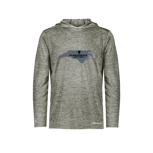 [FOLHCGGY-YS-LOGO2] Decker Youth Charge Hoodie (Youth S, Gray, Logo 2)