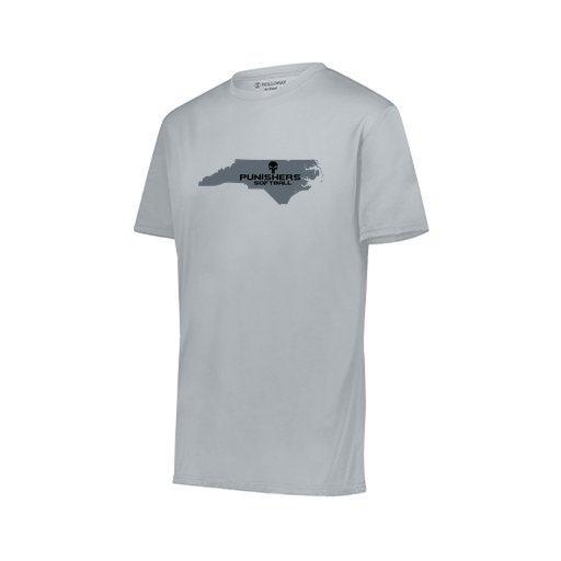 [222818.099.S-LOGO2] Men's Movement Dri Fit Shirt (Adult S, Silver, Logo 2)