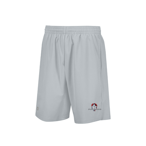 [229556.099.XS-LOGO3] Men's Weld Short (Adult XS, Silver, Logo 3)