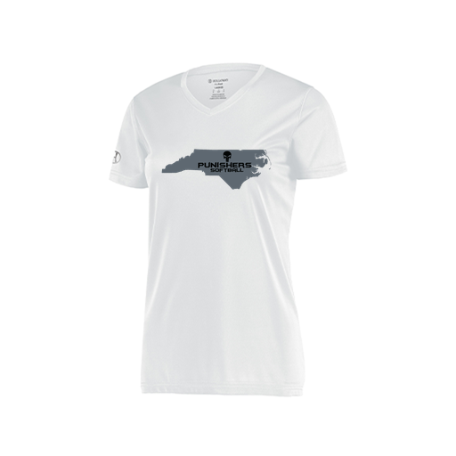 [222820.005.S-LOGO2] Ladies Movement Dri Fit Shirt (Female Adult S, White, Logo 2)